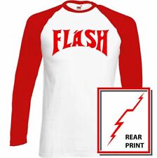 FLASH T-SHIRT Mens Gordon Fancy Dress Costume As Worn By Queen Freddie Mercury