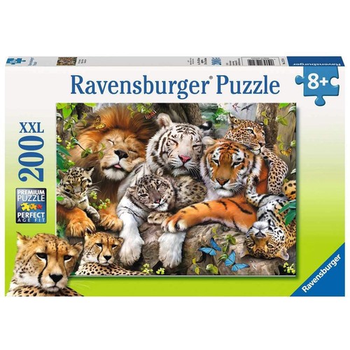 Ravensburger big cat puzzle - cat,