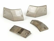 Vespa Indicator Lens Set Smoked, Italian Made, Px125 150 200 T5 Lml Front/Rear