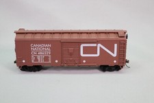 LM457 Train Ho 1/87 1:87 Wagon marchandise Canadian National CN 486529 marron