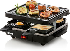 Appareil à Raclette Grill Domo DO9147G - Idéal pour 4 Personnes