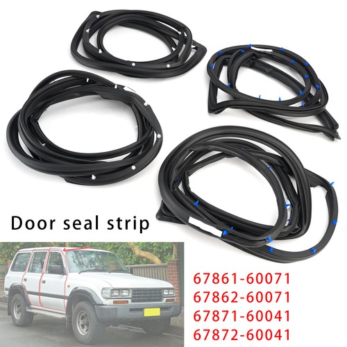 4pcs door weatherstrip for - 4pcs,