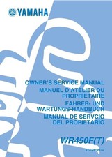 MANUEL REVUE ATELIER RÉPARATION PDF YAMAHA WR 450 WR WR450(F) 