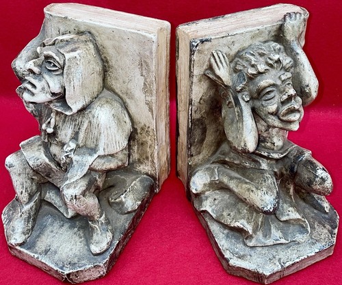 Serre livres plâtre - en,