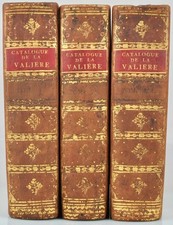Catalogue des livres de la bibliothèque de feu M. le duc de La Vallière. Conten