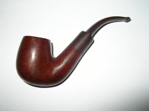 Grosse pipe bruyère courbe - grosse, en