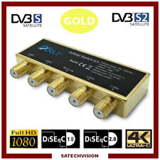 Commutateur DiSEqC 4/1 Gold ARLI, 4 Entrées Satellites 1 Sortie Récepteur