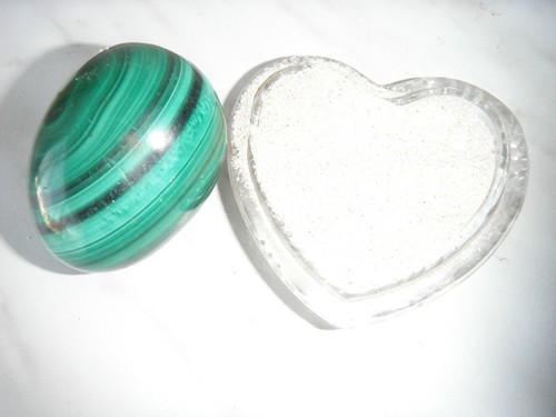 Oeuf pierre malachite - oeuf, en