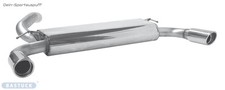 Bastuck Duplex Sport Échappement +VBR Ford Focus 2 ST 90Mm Roulé En Oblique