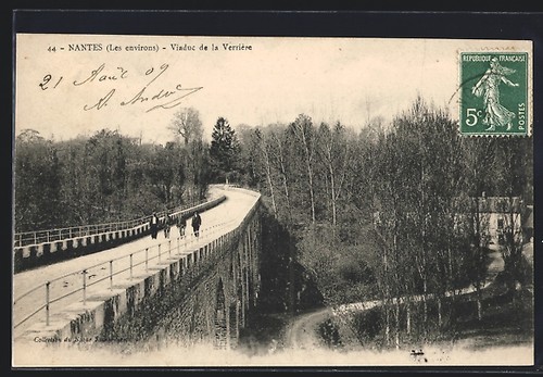 Cpa nantes viaduc - cpa,