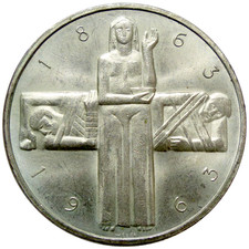 SUISSE 5 Francs 1963