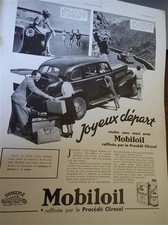 Huile MOBILOIL procédé