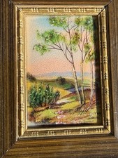 RARE CADRE EMAUX DE LIMOGES