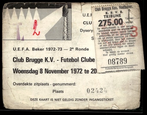 Billet 1972 club - kv, vs