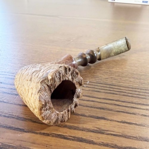 Pipe ancienne artisanale - pipe,