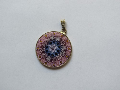 Pendentif verre murano - verre,