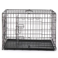 Cage à chien Chenil pour chien Cage de transport pour chien 77,5 x 48,5 x 55,5cm
