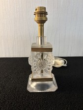 Lalique Crystal Lamp Stand Model2