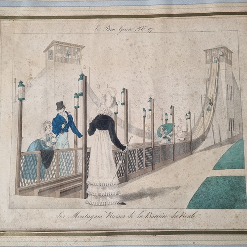 Gravure bon genre début xixè - genre,