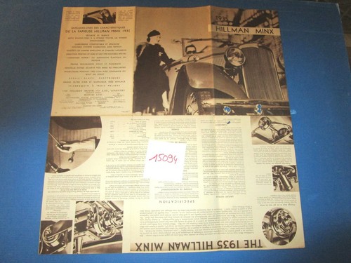 15094 hillman minx - n°15094, /