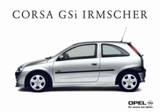Catalogue Brochure Opel Corsa
