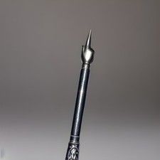 PORTE PLUME ANCIEN EN ARGENT