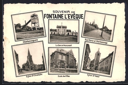Cpa fontaine eveque - fontaine, la