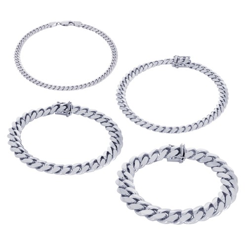 10k blanc massif - blanc, 2.7mm-7mm