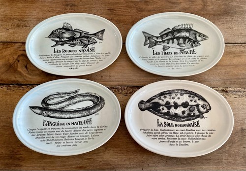 Grandes assiettes ovales - grandes,