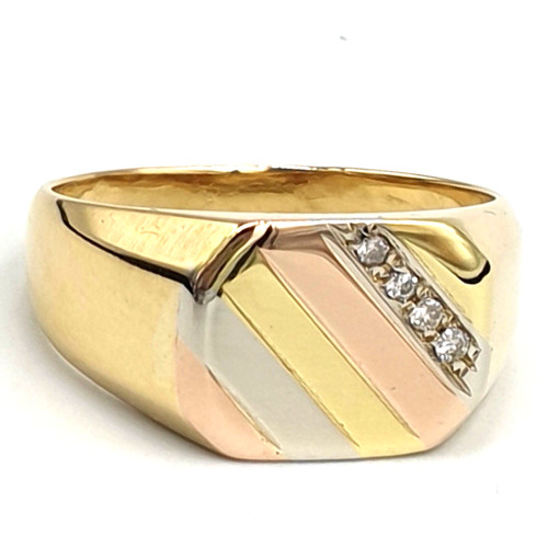 Bague pour homme - en, or
