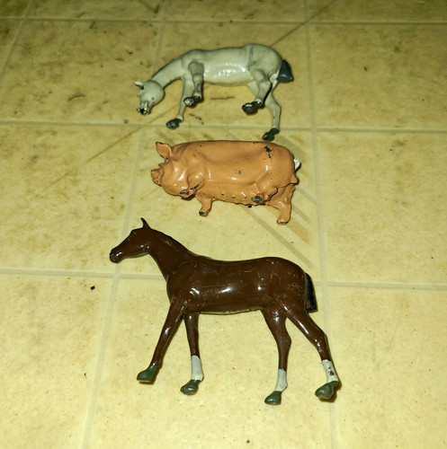 Lot vintage britains - vintage, lead