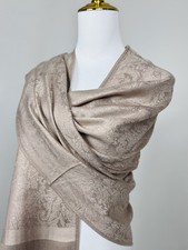 Paisley Silk Pashmina Boho Scarf Wedding Shawl Cashmere Wrap Bridesmaid Stole