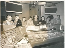 24x18cm Large Photo - People in a Music Recording Studio