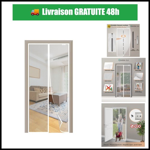 Moustiquaire porte - moustiquaire, de