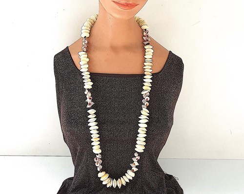 Collier coquillages - de,