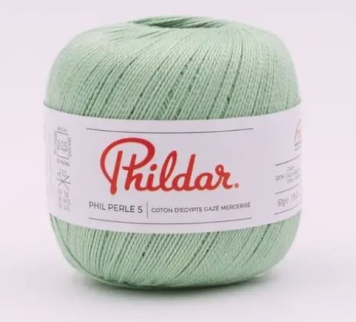 Pelote coton phil perle 5 - pelote,