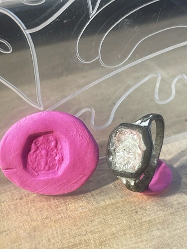 Ancienne bague sceau xviii - ancienne,