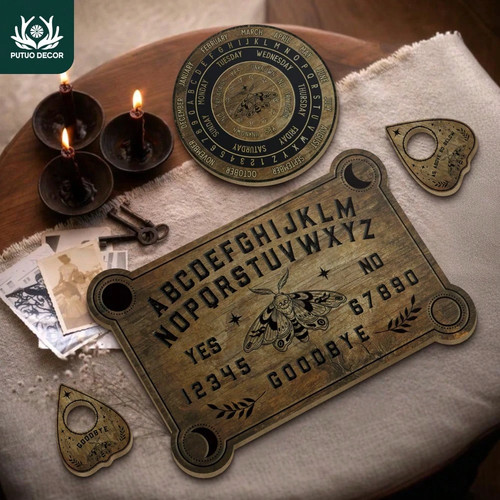 Planche ouija set - ouija, bois