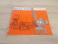 MECCANO: manuel d'instructions pour boites 4,5et 6