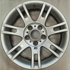 Genuine 3 Series E46 BMW Alloy Wheel 8.5x17 ET50 M Double Spoke 97 Styling 2282360