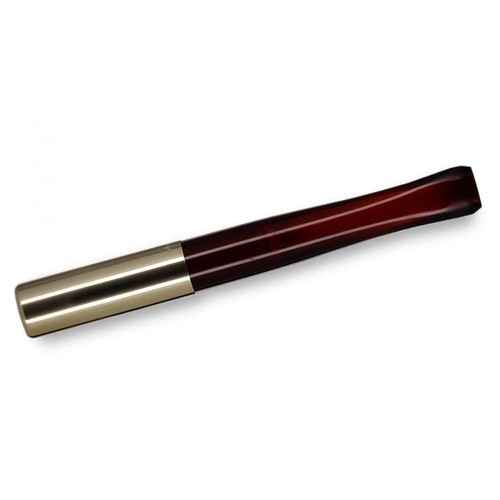 Fume cigarette doré - et, marron