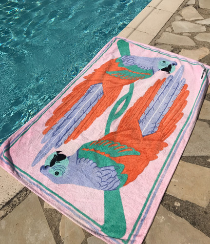 Serviette tapis plage - tapis,