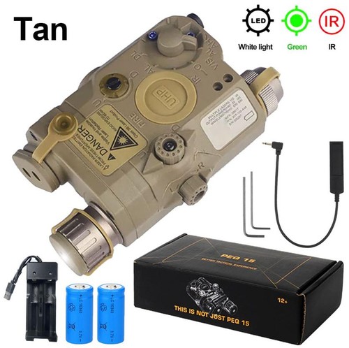 Peq led flashlight green - led,