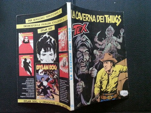 Fumetto tex caverna - caverna, dei