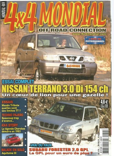 4x4 mondial nissan - 4x4,