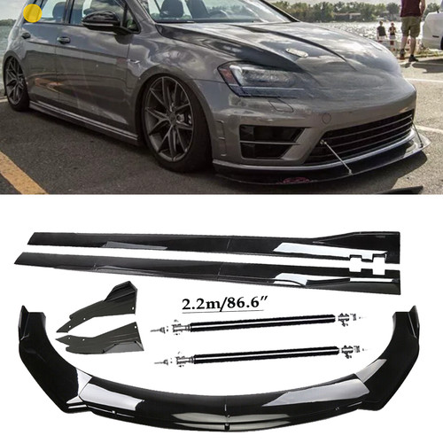 Front bumper lip splitter - bumper,