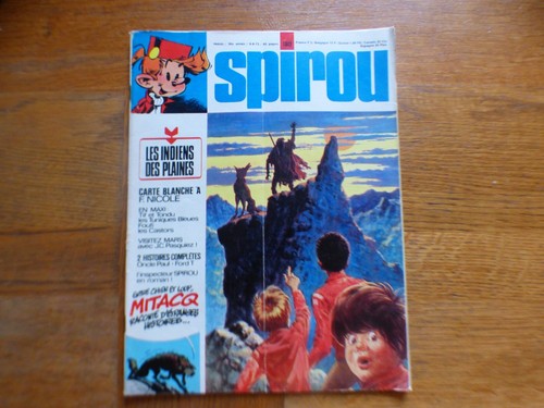 Spirou 1843 les indiens - n°, +