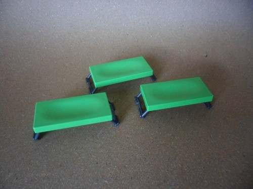 Lits pliants playmobil - pliants, vert