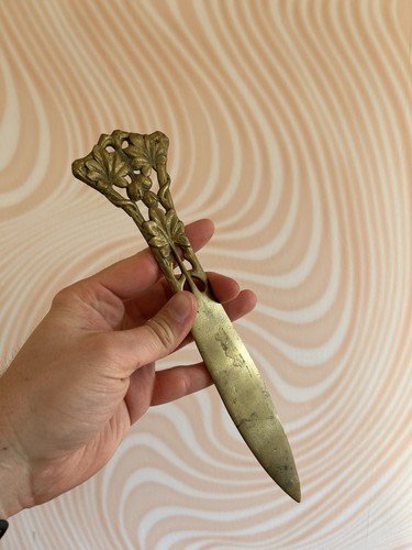 Ouvre lettre art nouveau coupe - nouveau,