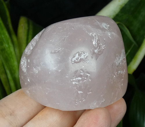 Quartz rose poli 6x5cm - quartz,